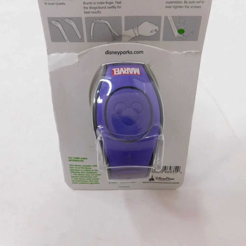 Disney Black Panther Avengers comic book Wakunda Magicband Magic Band NEW Rare